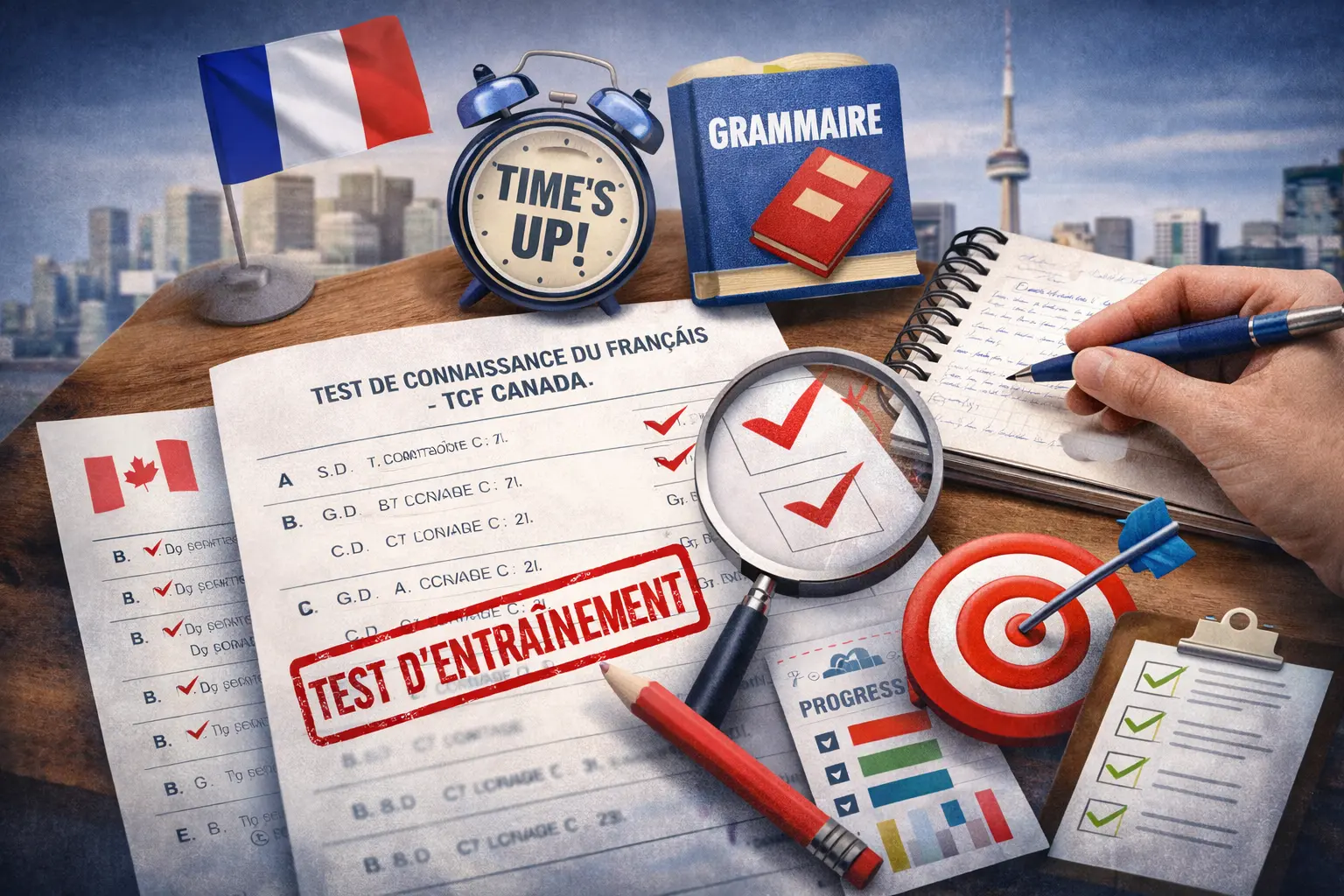 The Critical Role of Practice Tests: Why and How to Integrate Them into Your TCF Canada Preparation Strategy